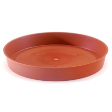 Terracotta Plastic Saucer